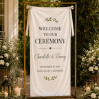 Personalized Satin Event Banner – product photo 2