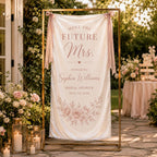 Meet The Future Mrs Bridal Shower Banner – product photo 3