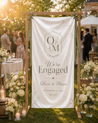 Custom Engagement Party Banner – product photo 8