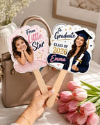 Custom Graduation Photo Fan, Class of 2026 Keepsake Prop – product photo 7
