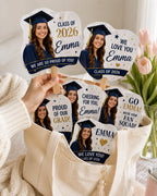 Custom Photo Graduation Fan, Class of 2026 Grad Squad Prop – product photo 6
