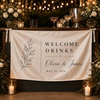 Welcome Drinks Wedding Banner – product photo 5