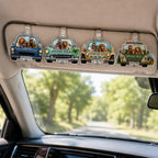 Custom Photo Visor Clip, Personalized Vacation Family Car Accessory – product photo 6