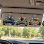 Custom Photo Visor Clip, Personalized Vacation Family Car Accessory – product photo 10