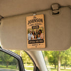 Personalized Wooden Family Reunion Ride Pass – product photo 10