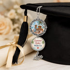 Summer Trip Photo Car Charm, Personalized Rearview Mirror Charm – product photo 5