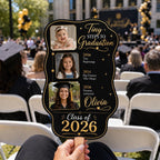 Custom Graduation Photo Fan, Class of 2026 Timeline Keepsake – product photo 2