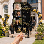 Custom Graduation Photo Fan, Class of 2026 Timeline Keepsake – product photo 5