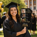 Custom Graduation Photo Fan, Class of 2026 Timeline Keepsake – product photo 6