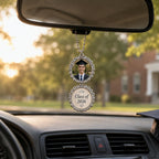 Graduation Photo Charm, Personalized Class of 2026 Keepsake, Custom Proud Graduate Gift – product photo 7