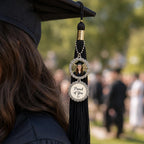 Graduation Photo Charm, Personalized Class of 2026 Keepsake, Custom Proud Graduate Gift – product photo 8