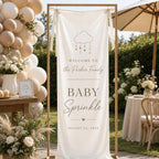 Personalized Baby Sprinkle Welcome Banner – product photo 6