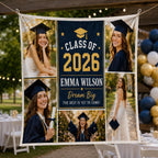 Graduation Photo Linen Tapestry – product photo 6