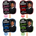 Custom Graduation Photo Fan, Class of 2026 Keepsake Prop – product photo 5