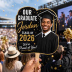 Custom Graduation Photo Fan, Class of 2026 Keepsake Prop – product photo 6