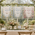 Wildflower Bridal Shower Linen Tapestry – product photo 5
