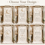 Satin Welcome Baby Shower Banner – product photo 4