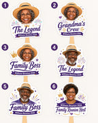 Custom Photo Hand Fan, Family Reunion Party Favor – product photo 3