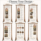 Graduation Timeline Banner, Custom Photo Fabric Sign – product photo 4