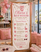 Bachelorette Weekend Itinerary Banner – product photo 5