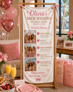 Bachelorette Weekend Itinerary Banner – product photo 6