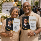 Custom Photo Graduation Fans – main product view