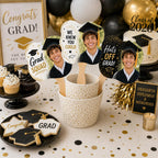 Custom Photo Graduation Party Fans – product photo 2