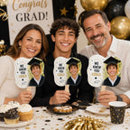 Custom Photo Graduation Party Fans – product photo 9