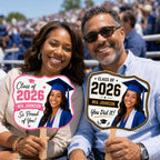 Custom Graduation Photo Fan, Class of 2026 Personalized Grad Prop – product photo 8