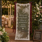 Retirement Garden Party Lace Banner – product photo 5