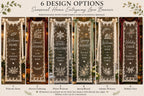 Personalized Seasonal Lace Door Banner – product photo 2
