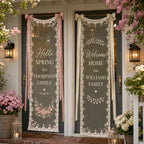 Custom Family Welcome Lace Banner – product photo 8