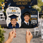 Custom Graduation Photo Fan, Class of 2026 Grad Prop, Personalized Keepsake – product photo 4