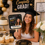 Custom Photo Graduation Hand Fans – product photo 2
