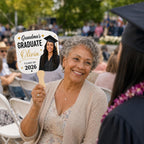 Custom Graduation Photo Fans – product photo 2