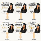 Custom Graduation Photo Fans – product photo 4