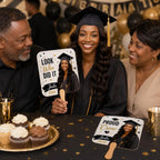 Custom Graduation Photo Hand Fans – product photo 5