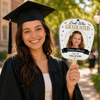Custom Graduation Photo Fan, Class of 2026 Grad Party Prop, Personalized Keepsake – product photo 10