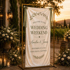 Personalized Satin Event Banner – product photo 6