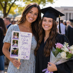 Custom Graduation Photo Fan, Class of 2026 Grad Prop, Personalized Timeline Keepsake – product photo 10
