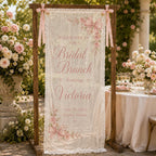 Personalized Lace Bridal Brunch Banner – product photo 6
