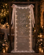 The Night Before Lace Banner – product photo 5