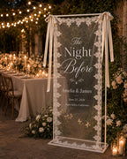 The Night Before Lace Banner – product photo 6