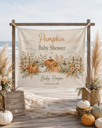 Little Pumpkin Baby Shower Tapestry – product photo 7