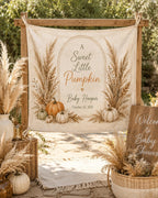 Little Pumpkin Baby Shower Tapestry – product photo 10
