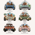 Custom Photo Visor Clip, Personalized Vacation Family Car Accessory – product photo 2