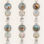 Summer Trip Photo Car Charm, Personalized Rearview Mirror Charm – product photo 2