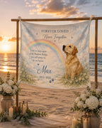 Personalized Pet Memorial Linen Tapestry – product photo 5