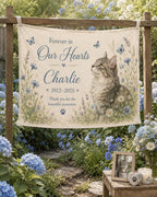 Personalized Pet Memorial Linen Tapestry – product photo 10