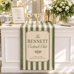 Custom Cocktail Club Wedding Banner – main product view